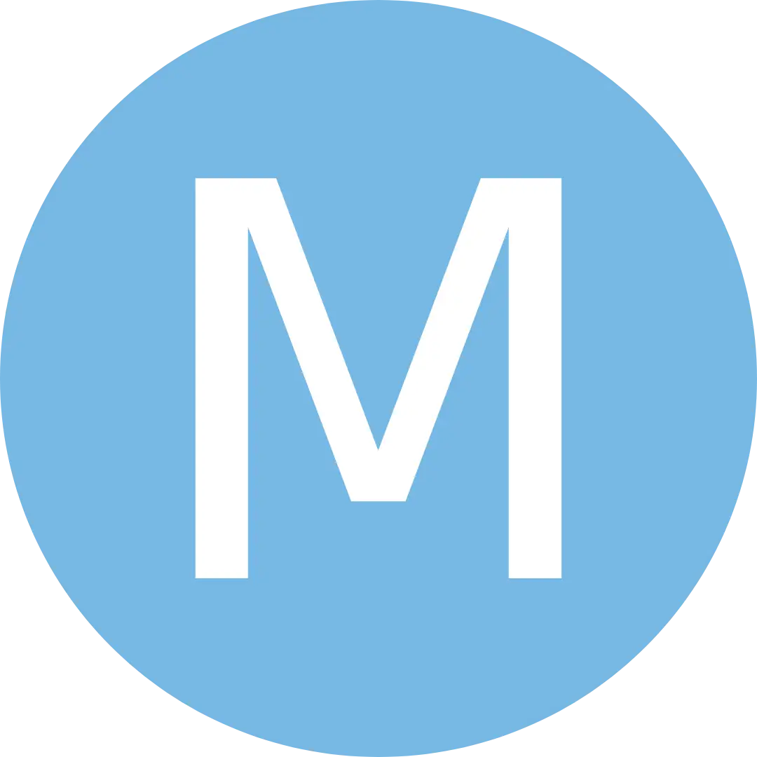 M - Light Blue
